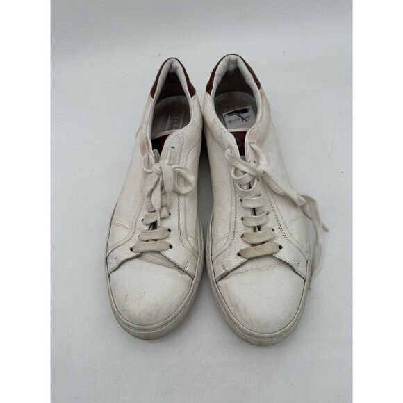 To Boot New York Sierra Men\'s White Leather Low Top Sneakers Made Italy Size 11 main image 6